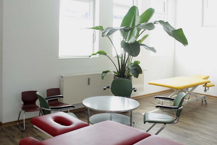 Innenansicht Physiotherapiepraxis
